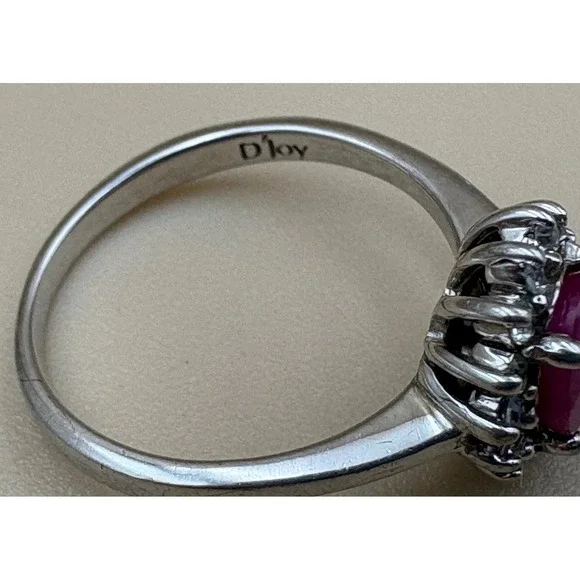 Lot of 5 Designer .925 Sterling Silver Rings & Pendant - STS Jewels & D'Joy - Picture 16 of 16